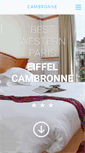 Mobile Screenshot of eiffel-cambronne.fr